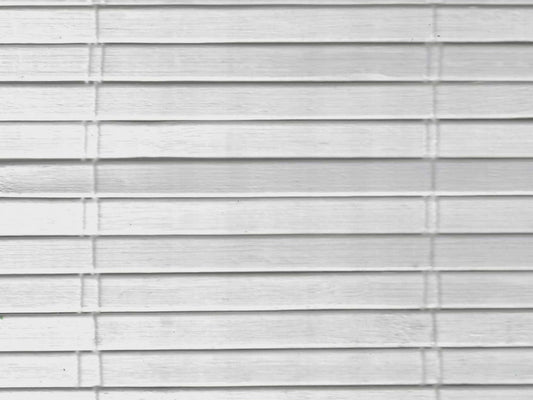 Baltex blinds - Staal - Bamboe wit 7 mm