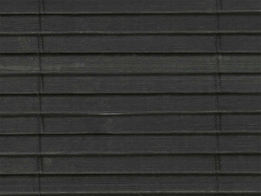 Baltex Blinds - Staal - Bamboe zwart 7 mm