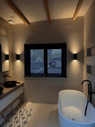 Baltex Blind - Bamboo Zwart - Rolblind - Badkamer